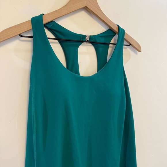 ATHLETA ultimate ease Green Sleeveless Halter Mini Dress - Picture 8 of 10